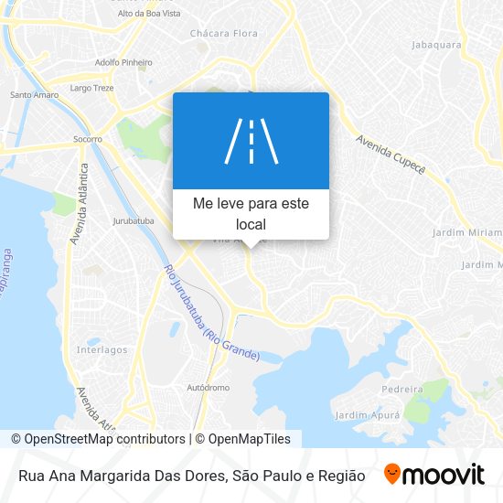 Rua Ana Margarida Das Dores mapa