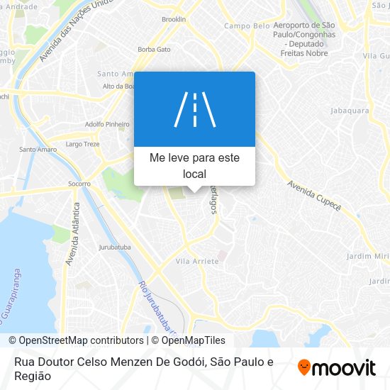 Rua Doutor Celso Menzen De Godói mapa