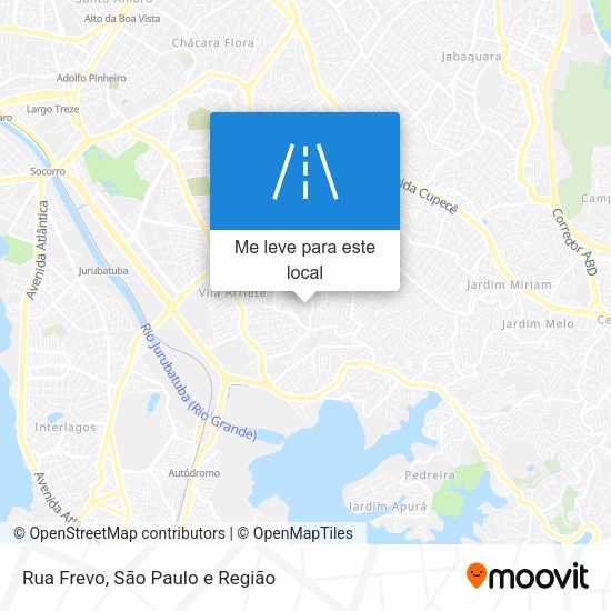 Rua Frevo mapa