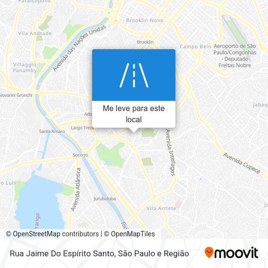 Rua Jaime Do Espírito Santo mapa