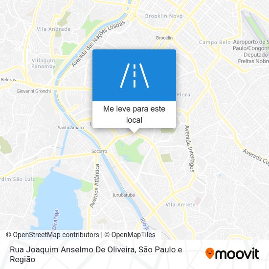 Rua Joaquim Anselmo De Oliveira mapa