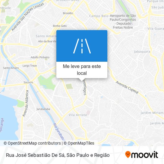 Rua José Sebastião De Sá mapa