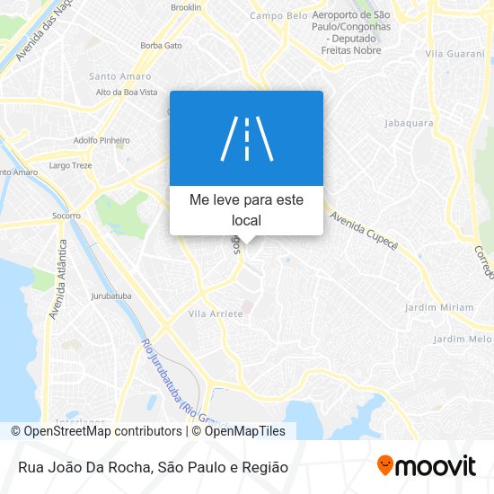 Rua João Da Rocha mapa