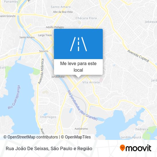 Rua João De Seixas mapa