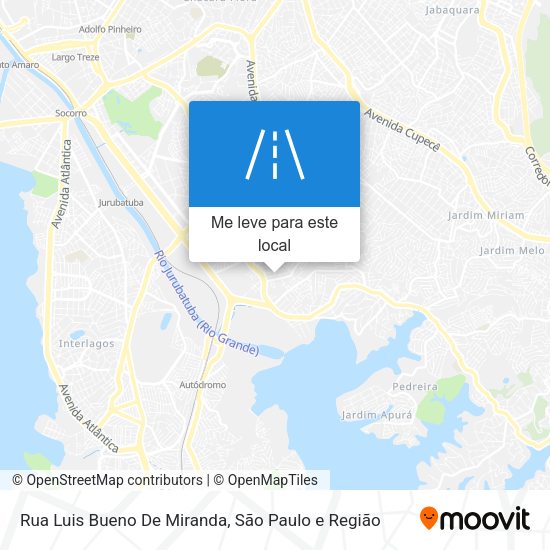 Rua Luis Bueno De Miranda mapa