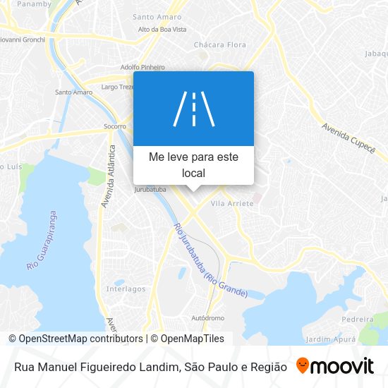 Rua Manuel Figueiredo Landim mapa