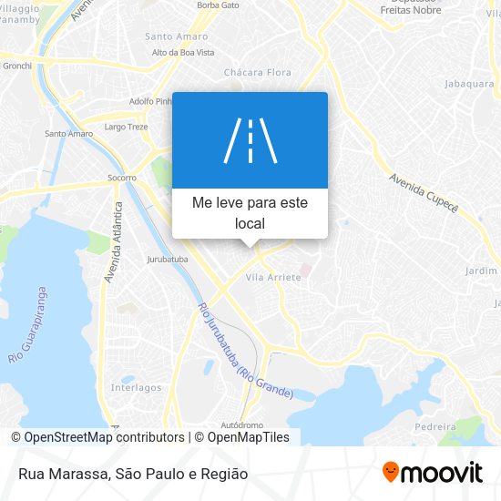 Rua Marassa mapa