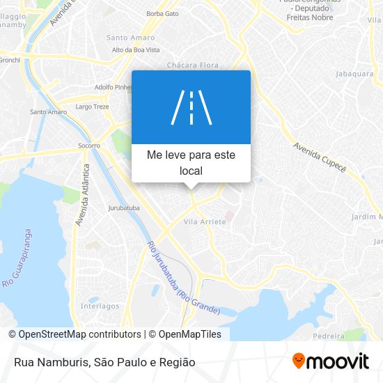 Rua Namburis mapa