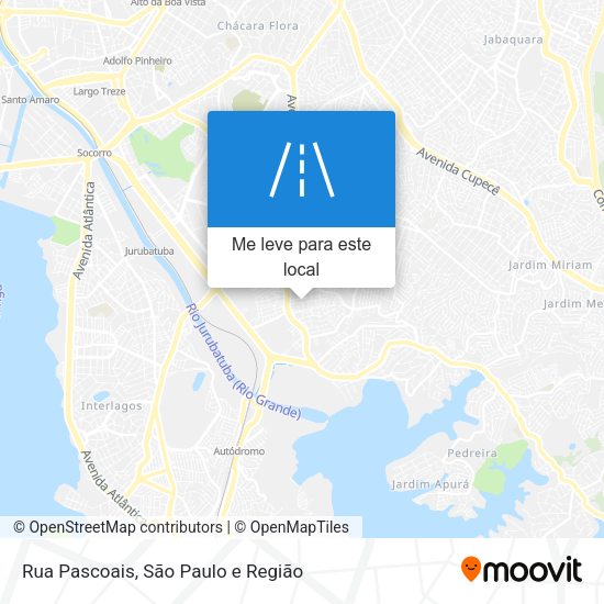 Rua Pascoais mapa