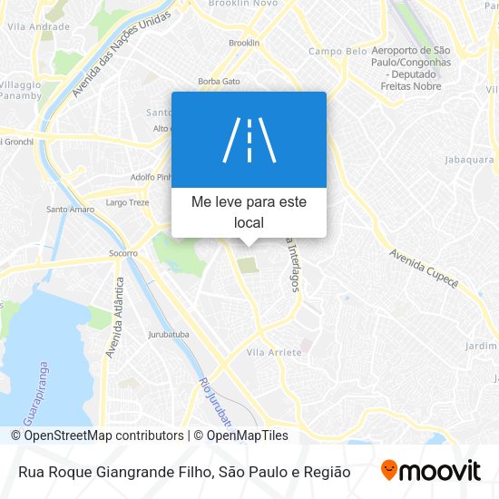 Rua Roque Giangrande Filho mapa