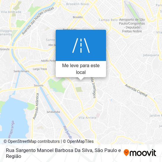 Rua Sargento Manoel Barbosa Da Silva mapa