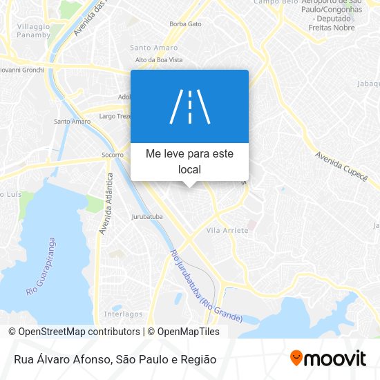 Rua Álvaro Afonso mapa