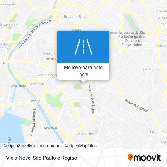 Viela Nove mapa