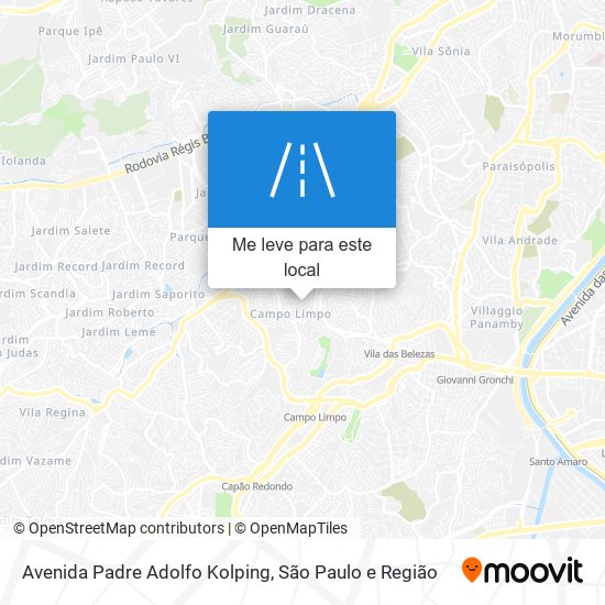 Avenida Padre Adolfo Kolping mapa