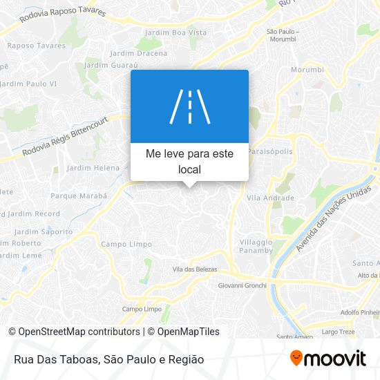 Rua Das Taboas mapa