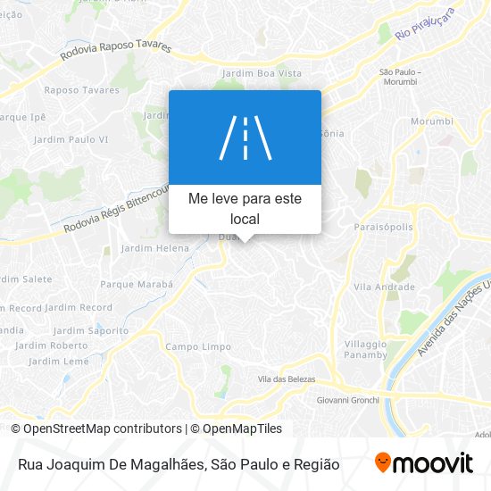 Rua Joaquim De Magalhães mapa