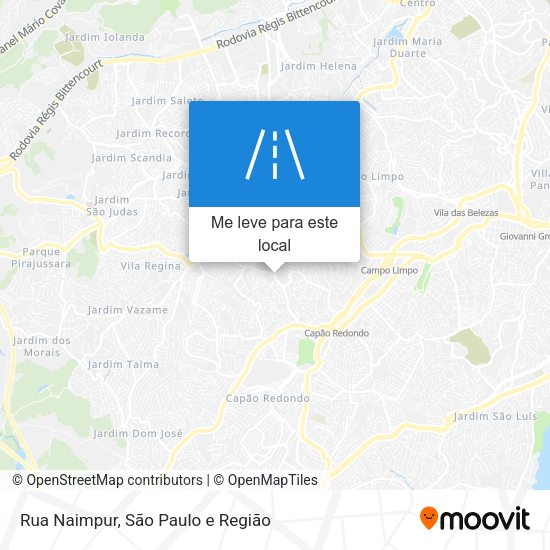 Rua Naimpur mapa