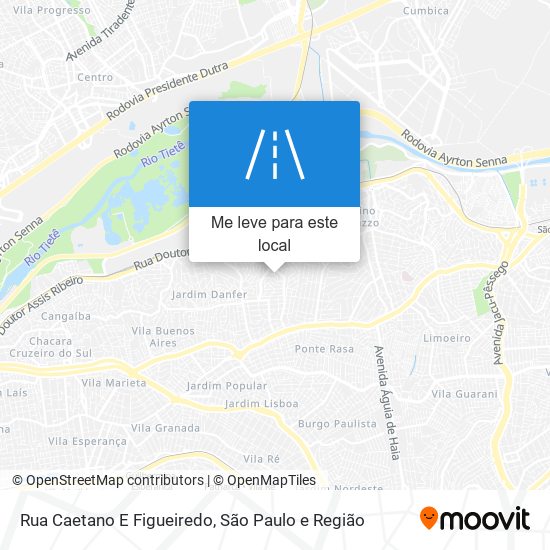 Rua Caetano E Figueiredo mapa