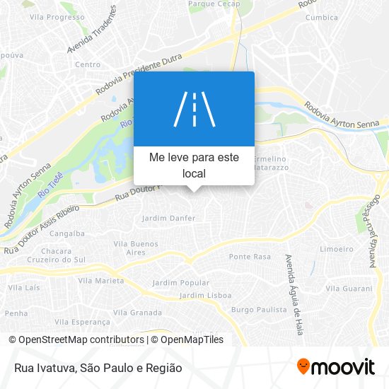 Rua Ivatuva mapa