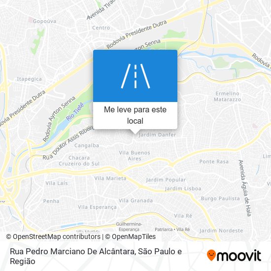 Rua Pedro Marciano De Alcântara mapa