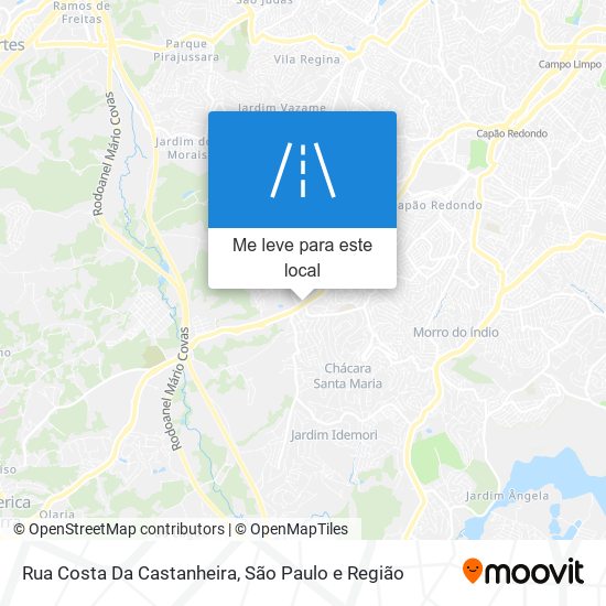 Rua Costa Da Castanheira mapa