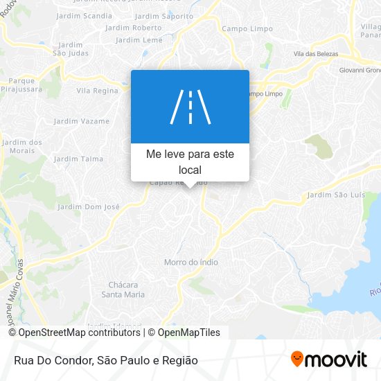 Rua Do Condor mapa