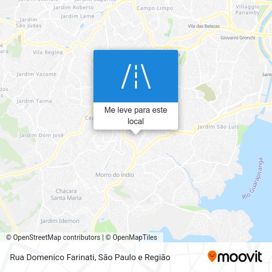 Rua Domenico Farinati mapa