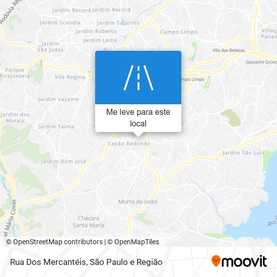 Rua Dos Mercantéis mapa