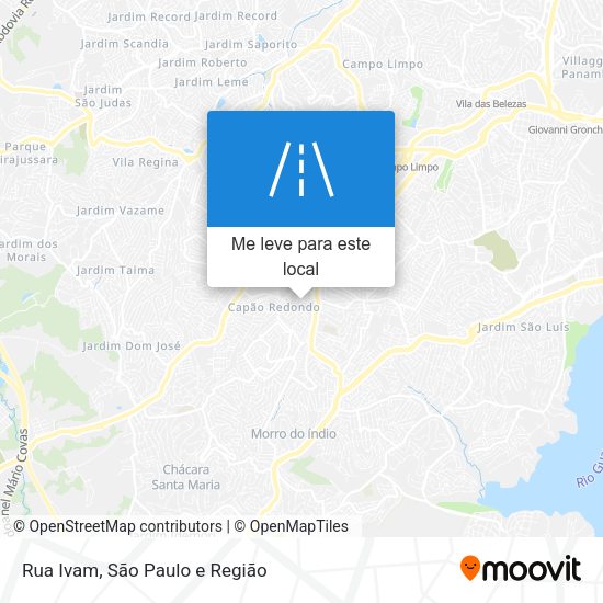 Rua Ivam mapa