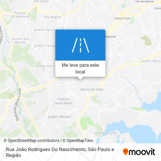 Rua João Rodrigues Do Nascimento mapa