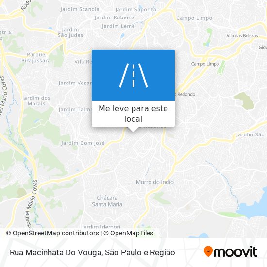 Rua Macinhata Do Vouga mapa