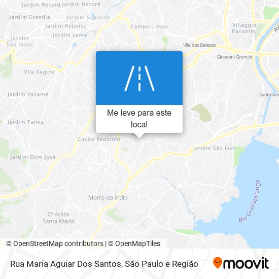 Rua Maria Aguiar Dos Santos mapa