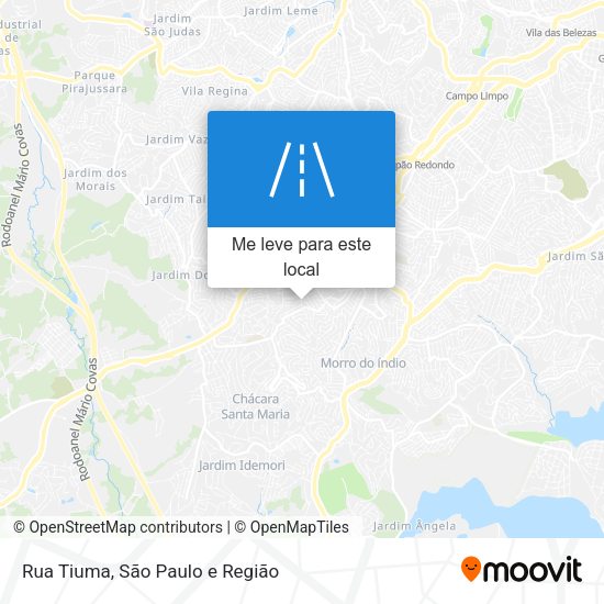 Rua Tiuma mapa