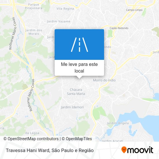 Travessa Hani Ward mapa