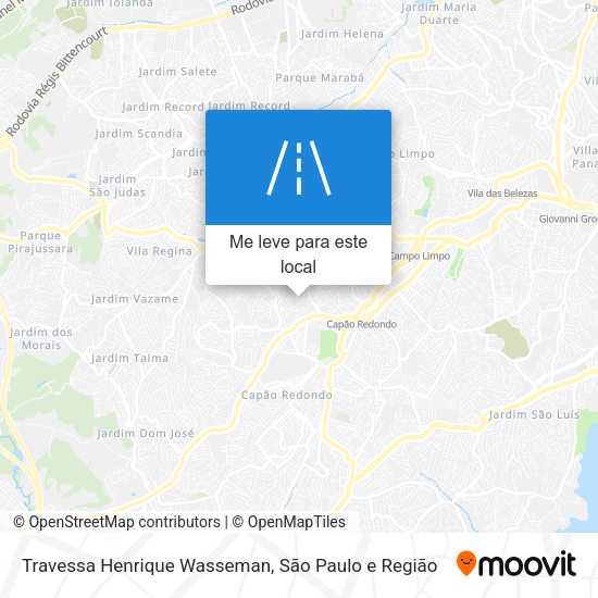 Travessa Henrique Wasseman mapa