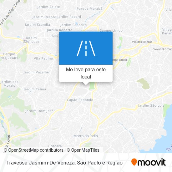 Travessa Jasmim-De-Veneza mapa