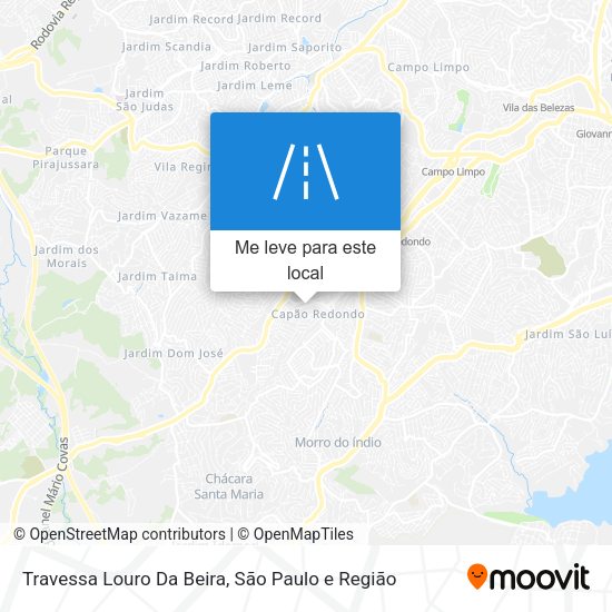 Travessa Louro Da Beira mapa