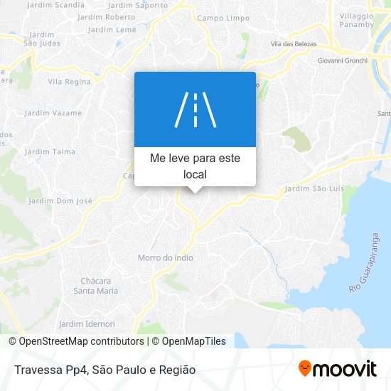 Travessa Pp4 mapa