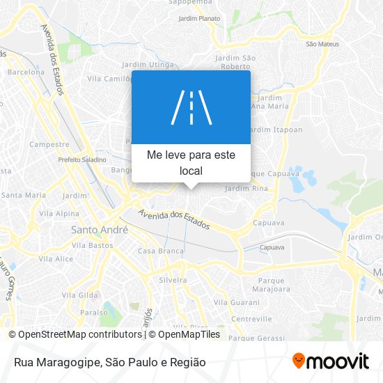 Rua Maragogipe mapa