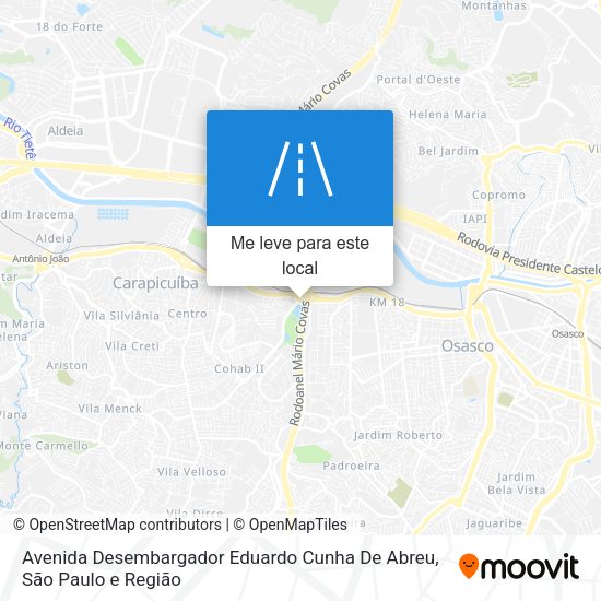 Avenida Desembargador Eduardo Cunha De Abreu mapa