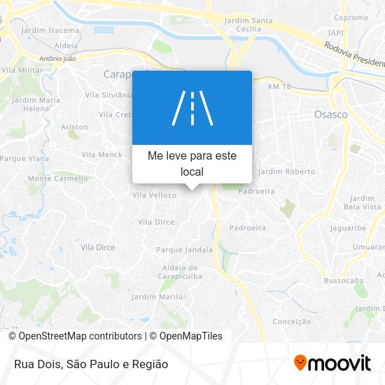 Rua Dois mapa