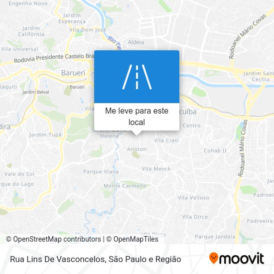 Rua Lins De Vasconcelos mapa