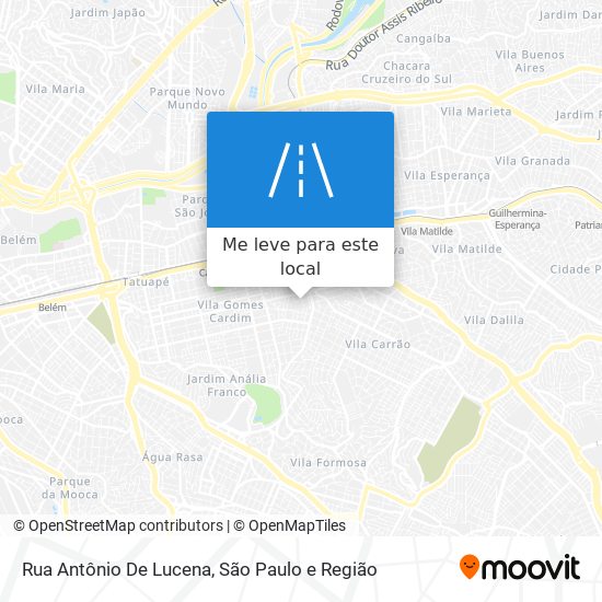 Rua Antônio De Lucena mapa