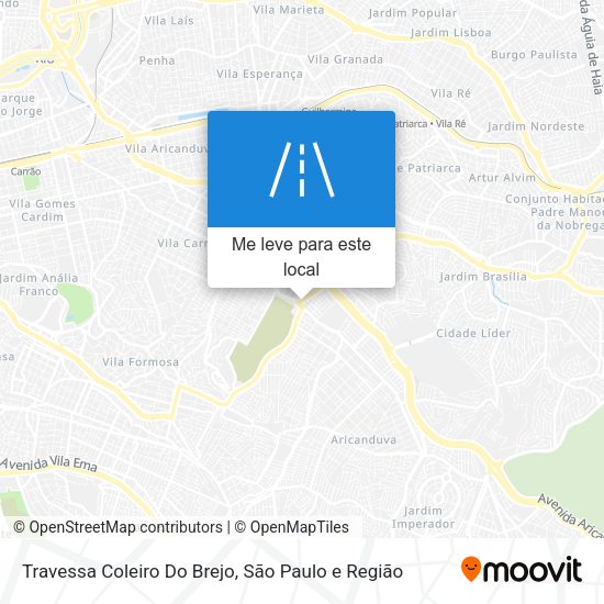 Travessa Coleiro Do Brejo mapa