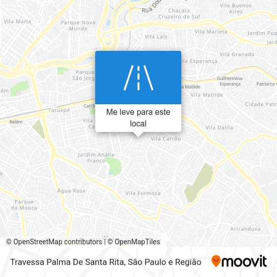 Travessa Palma De Santa Rita mapa