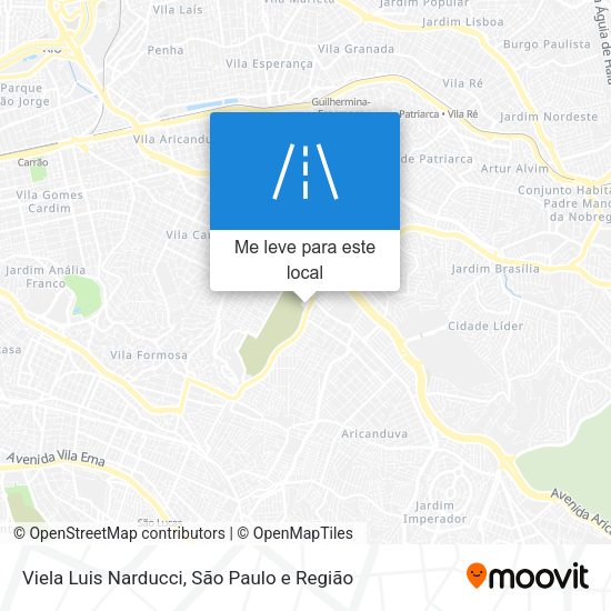 Viela Luis Narducci mapa