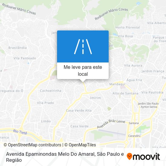 Avenida Epaminondas Melo Do Amaral mapa
