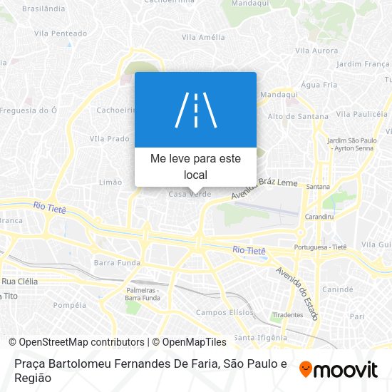 Praça Bartolomeu Fernandes De Faria mapa