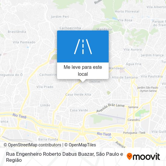 Rua Engenheiro Roberto Dabus Buazar mapa