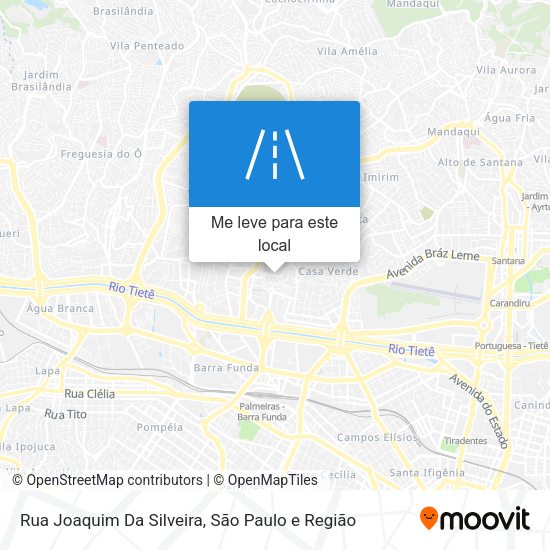 Rua Joaquim Da Silveira mapa